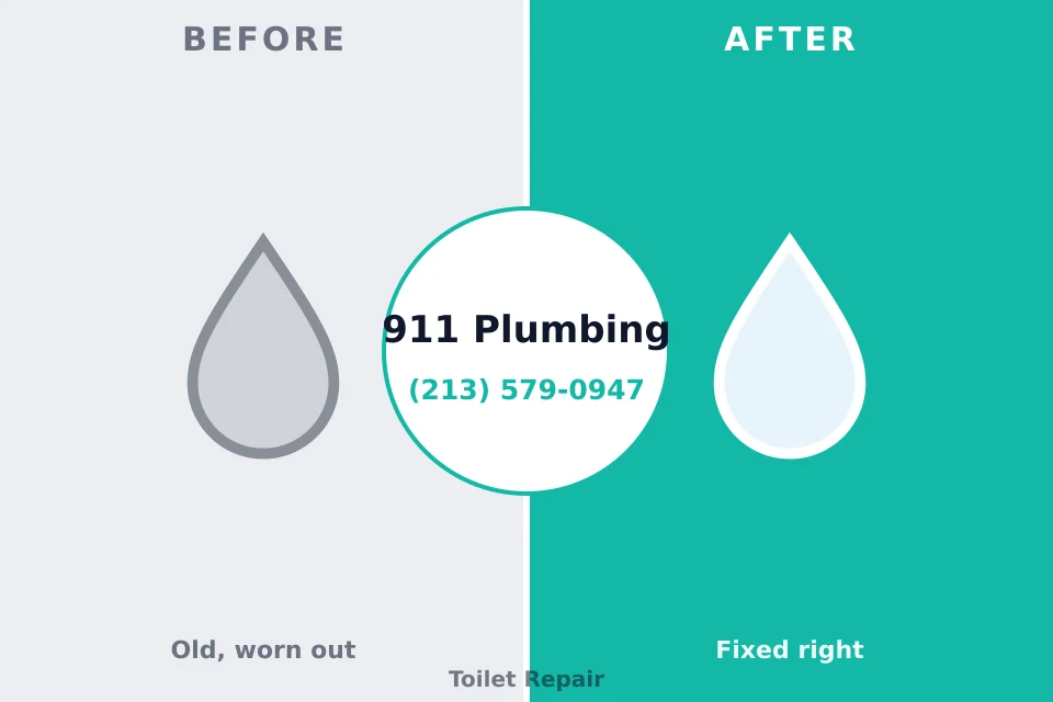 Before and after: plumbing repair Glenville, CT